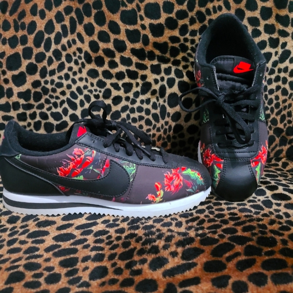 Floral Nike Cortez
